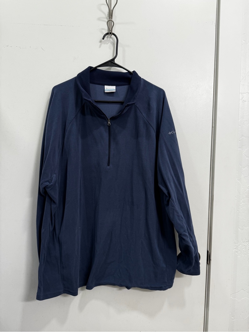 Columbia Navy Quarter-Zip Pullover